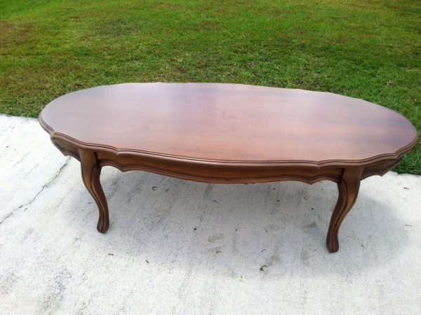 A Thrift Store French Provincial Coffee Table