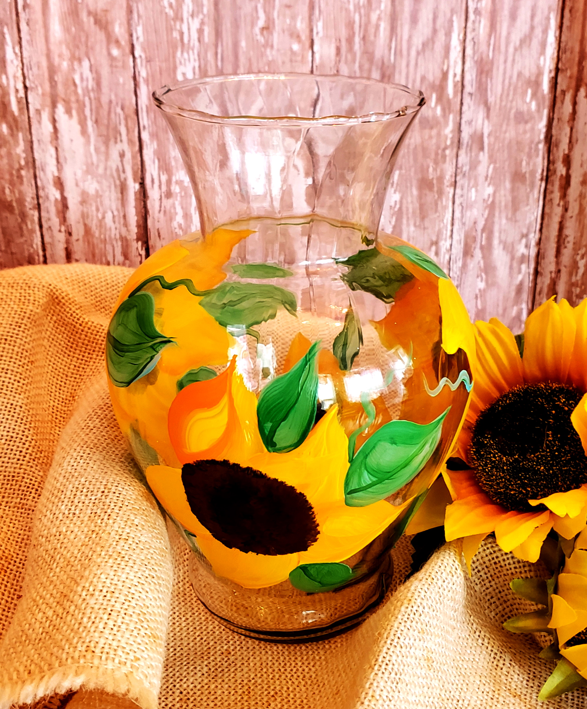 Glass Flowers - Sunflowers